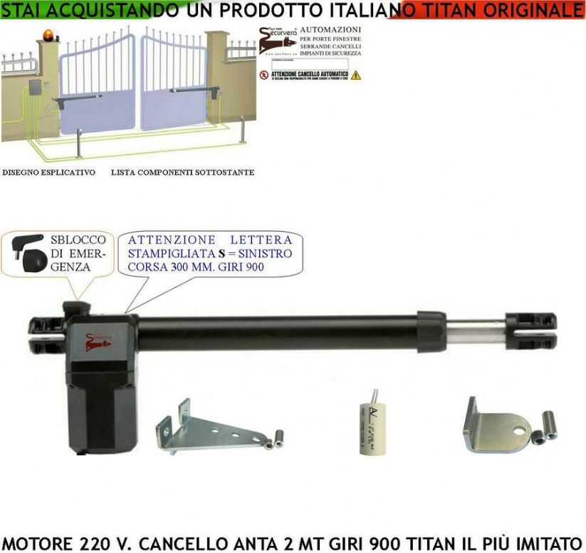 MOTORIDUTTORE CANCEL