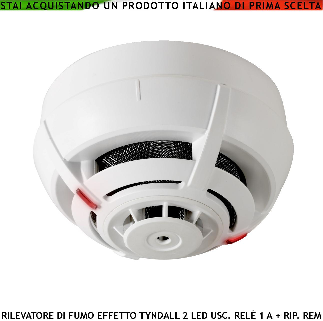 RILEVATORE DI FUMO EFFETTO TYNDALL SENSORE USCITA REL ALLARME E SEGNALAZIONE REMOTA LED ALLARME ALIMENTAZIONE 12/28 V RILEVATORE DI FUMO EFFETTO TYNDALL SENSORE USCITA REL ALLARME E SEGNALAZIONE REMOTA LED ALLARME ALIMENTAZIONE 12/28 V